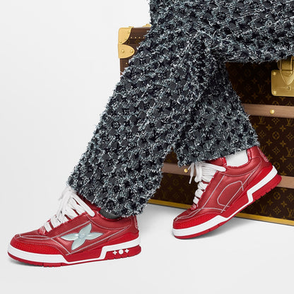 LV Skate Sneaker Red